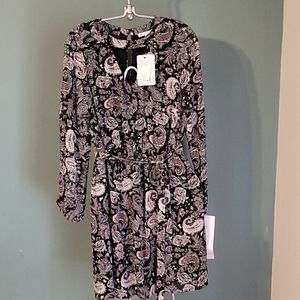 DR 2 paisley print dress